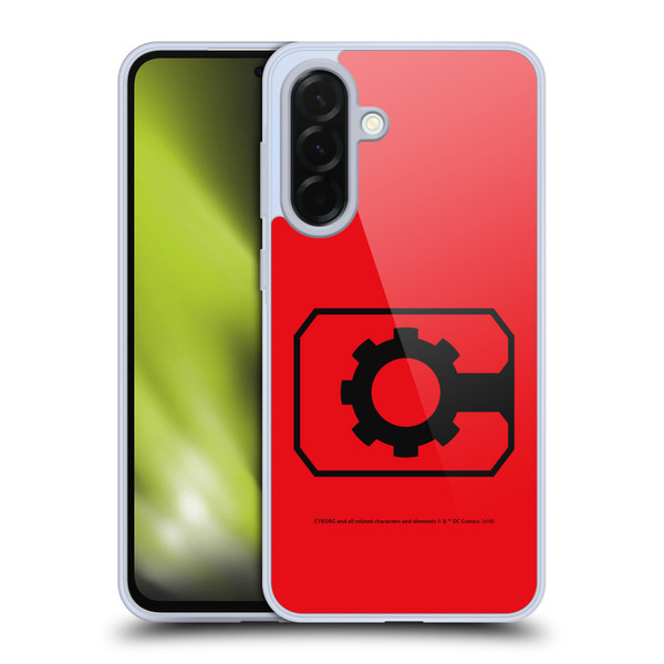 Cyborg DC Comics Logos Geometric Soft Gel Case for Samsung Galaxy A36 5G
