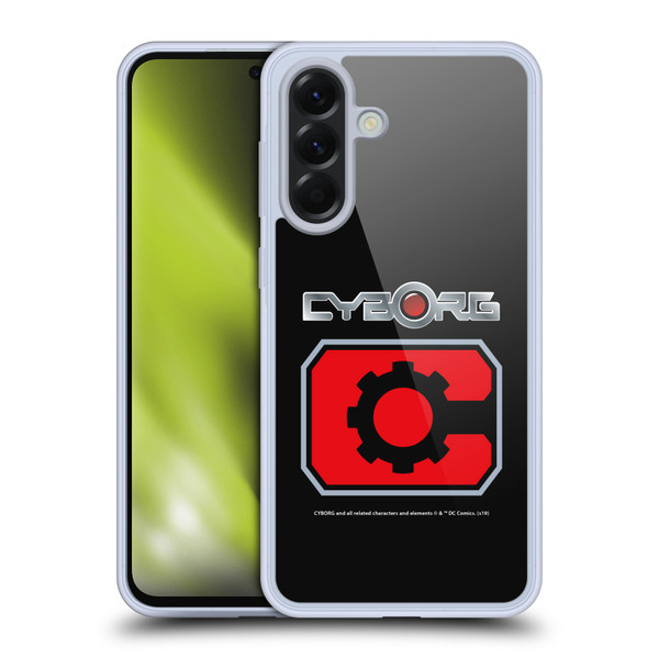 Cyborg DC Comics Logos Retro Soft Gel Case for Samsung Galaxy A56 5G