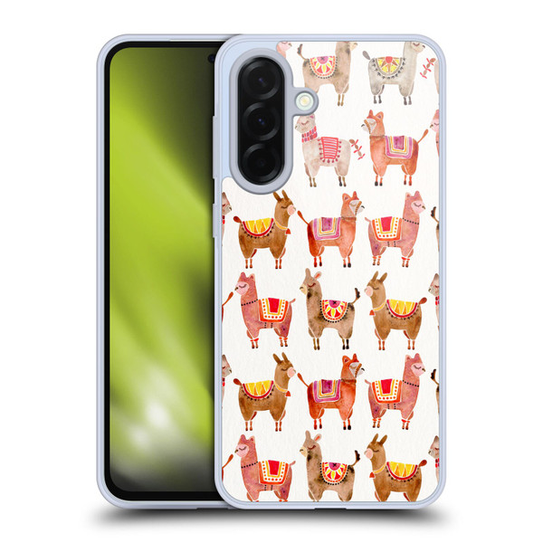 Cat Coquillette Animals Alpacas Soft Gel Case for Samsung Galaxy A36 5G