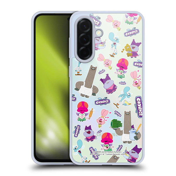 Chowder: Animated Series Graphics Pattern Soft Gel Case for Samsung Galaxy A36 5G