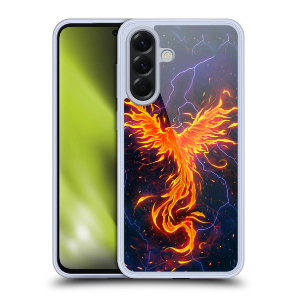 Christos Karapanos Phoenix 3 Rage Soft Gel Case for Samsung Galaxy A56 5G