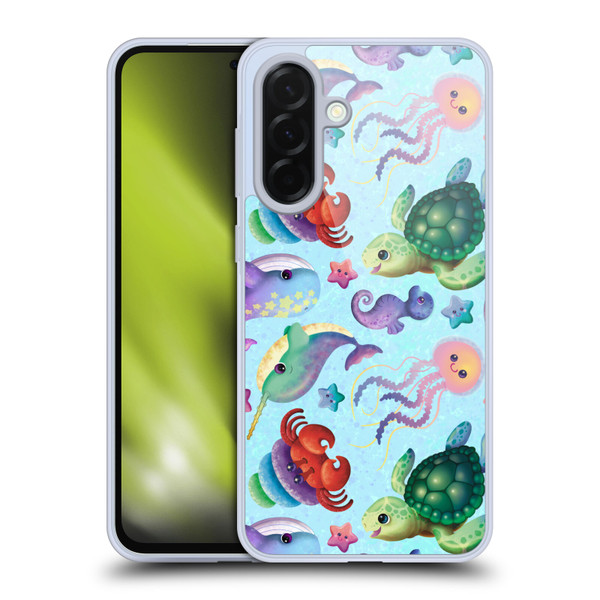 Carla Morrow Patterns Sea Life Soft Gel Case for Samsung Galaxy A36 5G