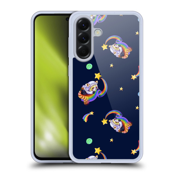 Carla Morrow Patterns Red Panda Soft Gel Case for Samsung Galaxy A56 5G