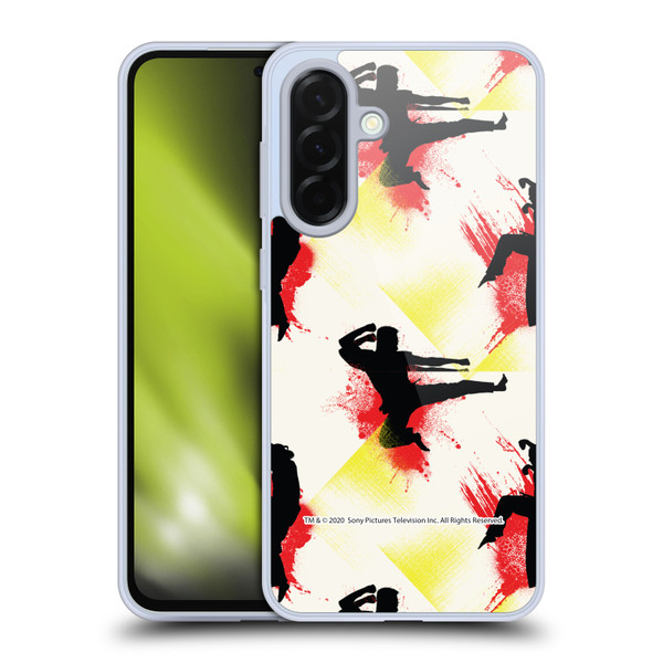 Cobra Kai Graphics Kick Pattern Soft Gel Case for Samsung Galaxy A36 5G