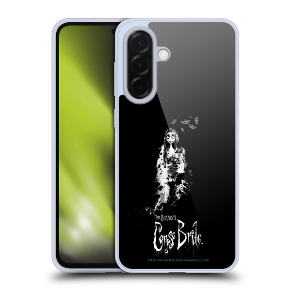 Corpse Bride Key Art Emily Splatters Soft Gel Case for Samsung Galaxy A36 5G