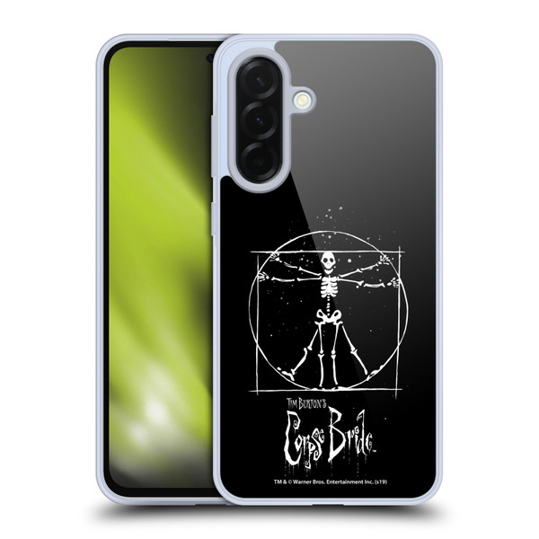 Corpse Bride Key Art Vitruvian Skeleton Soft Gel Case for Samsung Galaxy A36 5G
