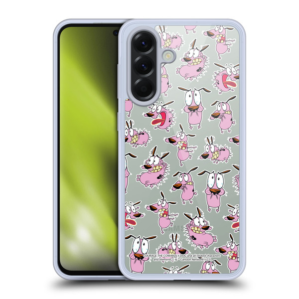 Courage The Cowardly Dog Graphics Pattern Soft Gel Case for Samsung Galaxy A56 5G