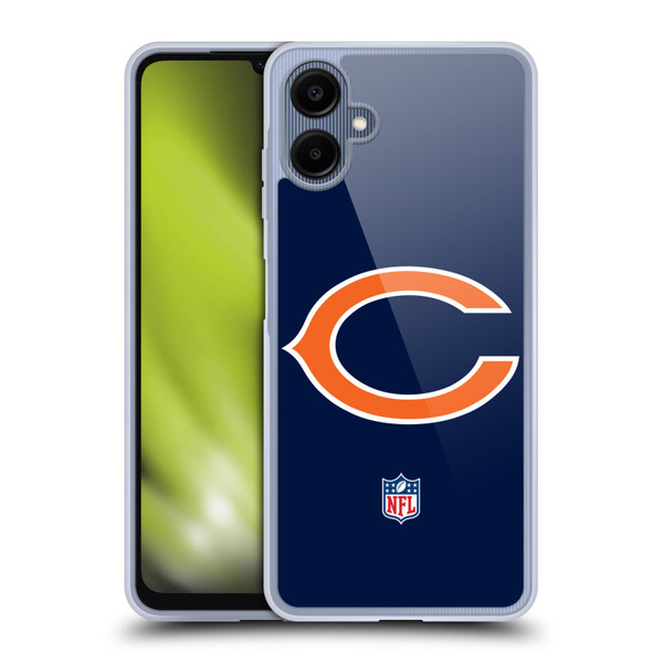 NFL Chicago Bears Logo Plain Soft Gel Case for Samsung Galaxy A06 4G / 5G