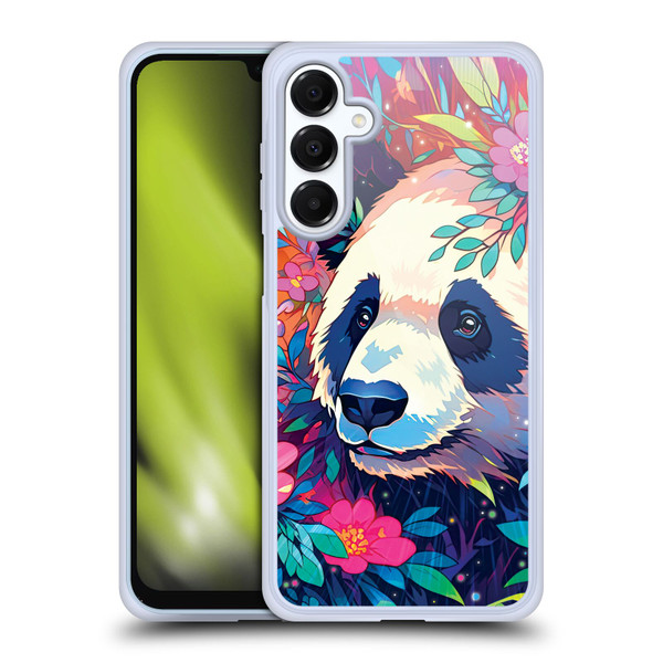 Michael David Ward Animals Panda Soft Gel Case for Samsung Galaxy A16 5G & MagSafe