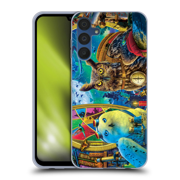 Michael David Ward Fantasy & Whimsical Explorers Soft Gel Case for Samsung Galaxy A15 & MagSafe