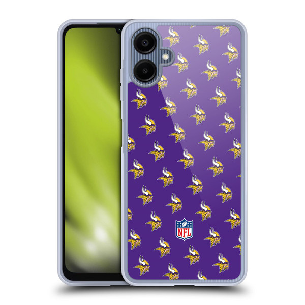 NFL Minnesota Vikings Artwork Patterns Soft Gel Case for Samsung Galaxy A06 4G / 5G