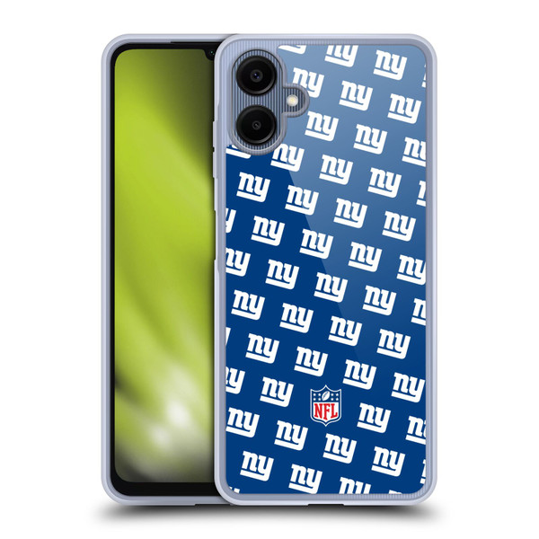 NFL New York Giants Artwork Patterns Soft Gel Case for Samsung Galaxy A06 4G / 5G