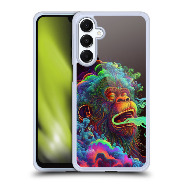 Wumples Cosmic Animals Clouded Monkey Soft Gel Case for Samsung Galaxy A16 5G & MagSafe