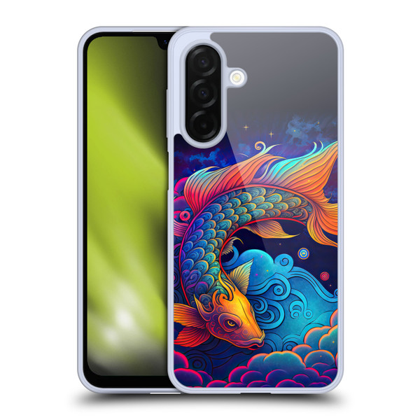 Wumples Cosmic Animals Clouded Koi Fish Soft Gel Case for Samsung Galaxy A26 5G