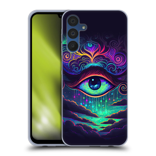 Wumples Cosmic Arts Eye Soft Gel Case for Samsung Galaxy A15 & MagSafe