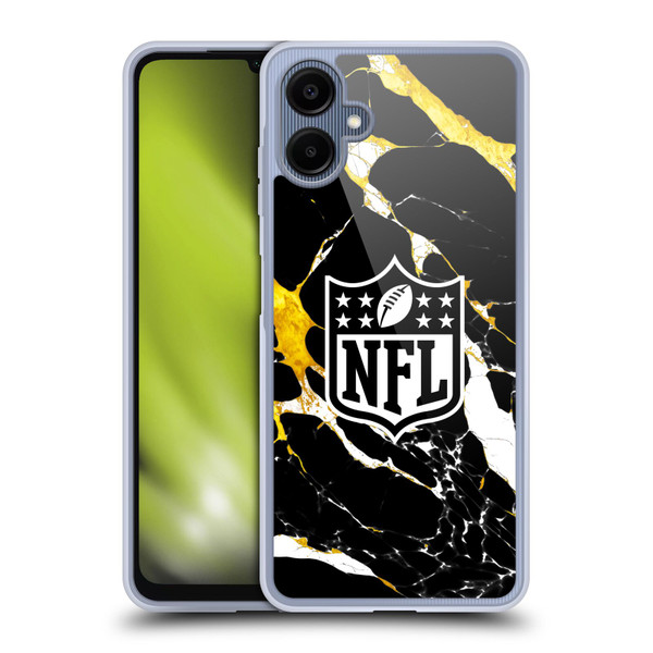 NFL Shield Marble Soft Gel Case for Samsung Galaxy A06 4G / 5G