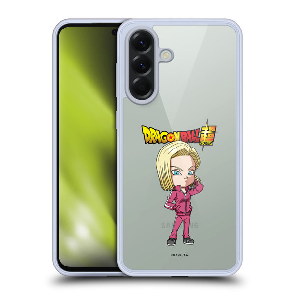 Dragon Ball Super Characters Android 18 Soft Gel Case for Samsung Galaxy A56 5G
