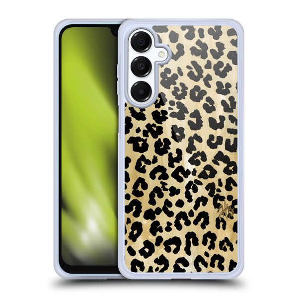 Haley Bush Pattern Painting Leopard Print Soft Gel Case for Samsung Galaxy A16 5G & MagSafe