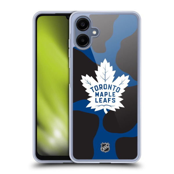 NHL Toronto Maple Leafs Cow Pattern Soft Gel Case for Samsung Galaxy A06 4G / 5G