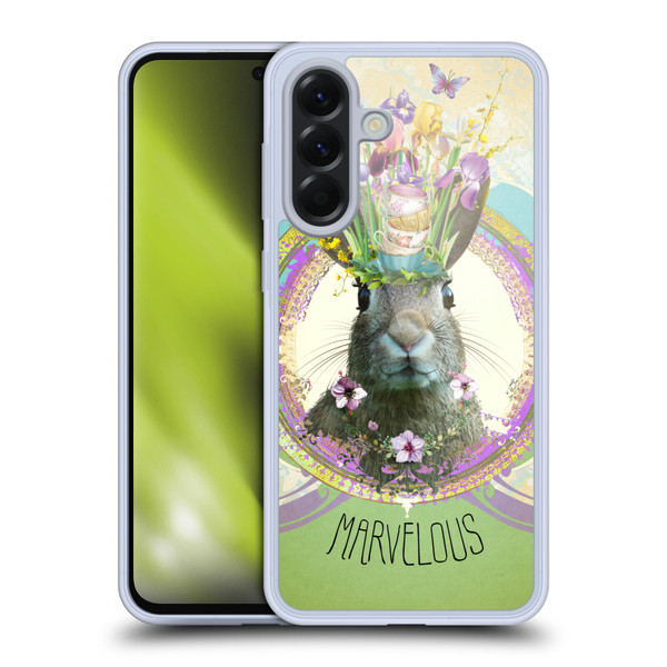 Duirwaigh Boho Animals Rabbit Soft Gel Case for Samsung Galaxy A56 5G