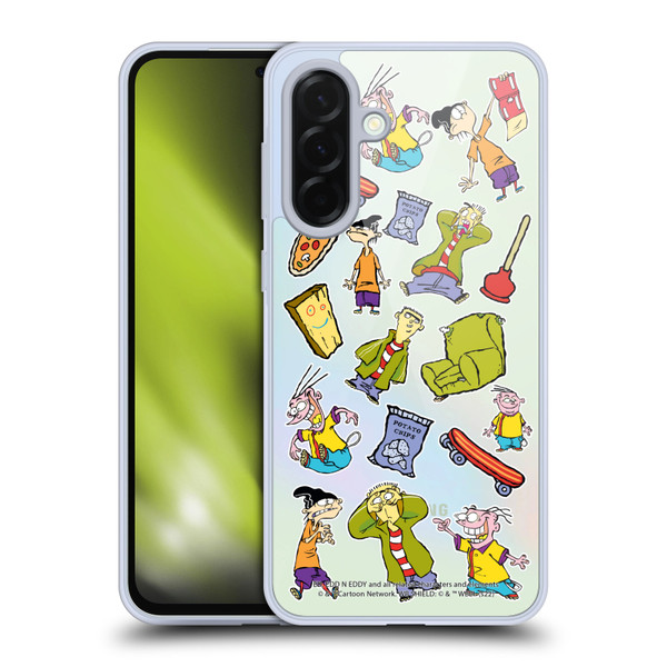 Ed, Edd, n Eddy Graphics Icons Soft Gel Case for Samsung Galaxy A36 5G