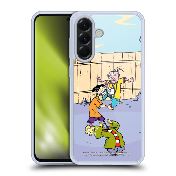 Ed, Edd, n Eddy Graphics Characters Soft Gel Case for Samsung Galaxy A56 5G
