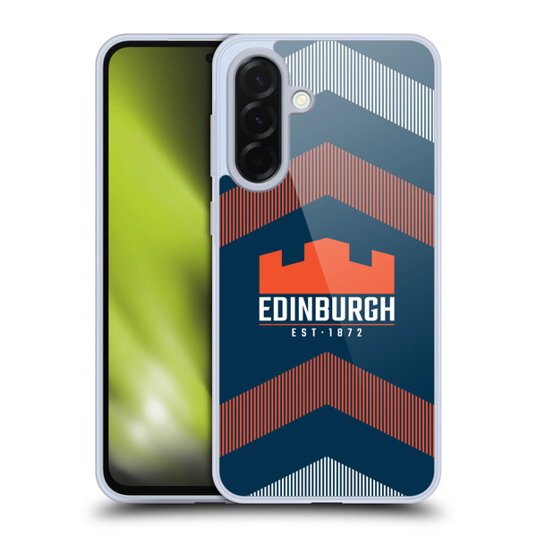 Edinburgh Rugby Logo Art Lines Soft Gel Case for Samsung Galaxy A36 5G