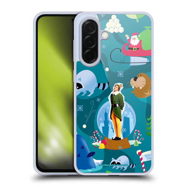 Elf Movie Graphics 1 Animals Pattern Soft Gel Case for Samsung Galaxy A36 5G