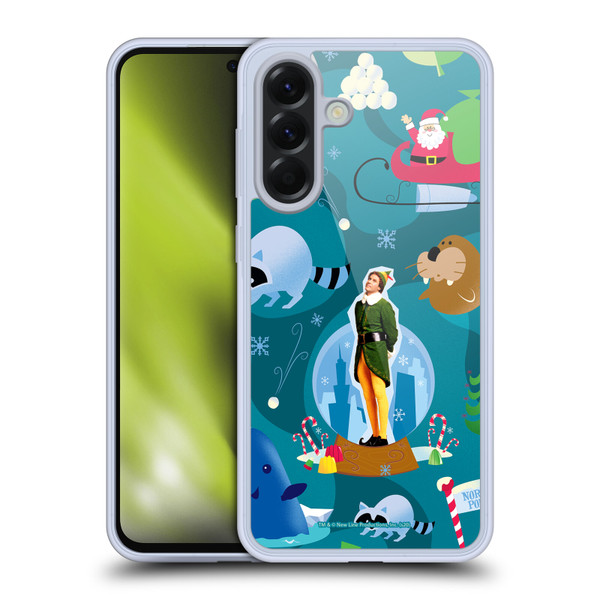 Elf Movie Graphics 1 Animals Pattern Soft Gel Case for Samsung Galaxy A56 5G