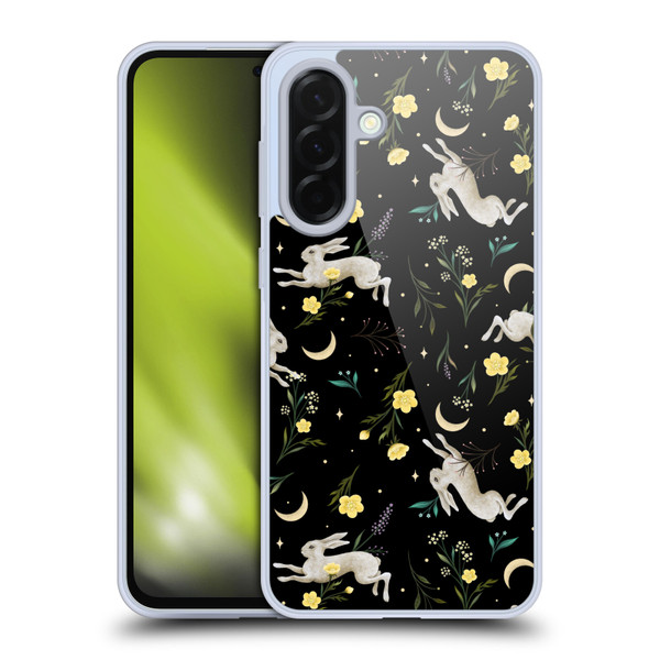 Episodic Drawing Pattern Bunny Night Soft Gel Case for Samsung Galaxy A36 5G
