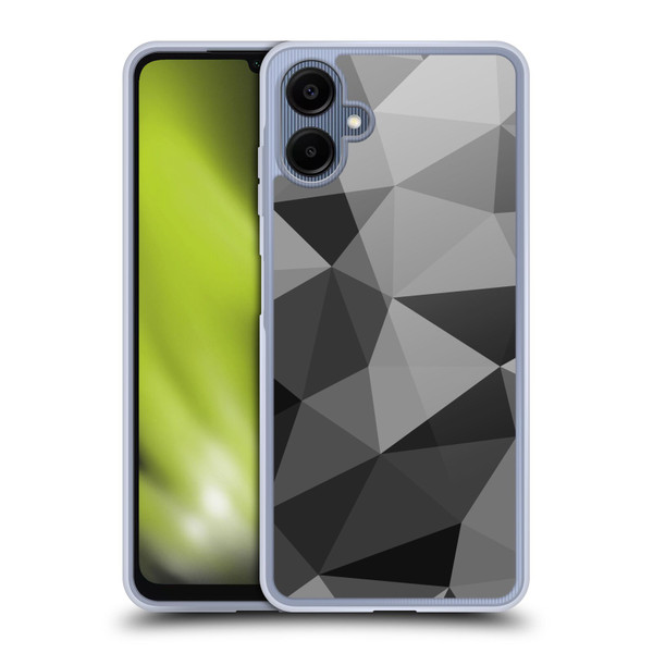 PLdesign Geometric Patterns Dark Gray Mesh Soft Gel Case for Samsung Galaxy A06 4G / 5G