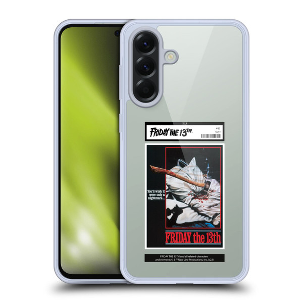 Friday the 13th 1980 Graphics Poster 2 Soft Gel Case for Samsung Galaxy A56 5G