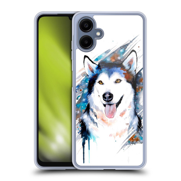 Pixie Cold Animals Husky Soft Gel Case for Samsung Galaxy A06 4G / 5G