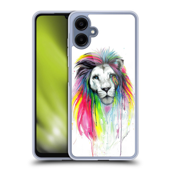 Pixie Cold Cats Rainbow Mane Soft Gel Case for Samsung Galaxy A06 4G / 5G