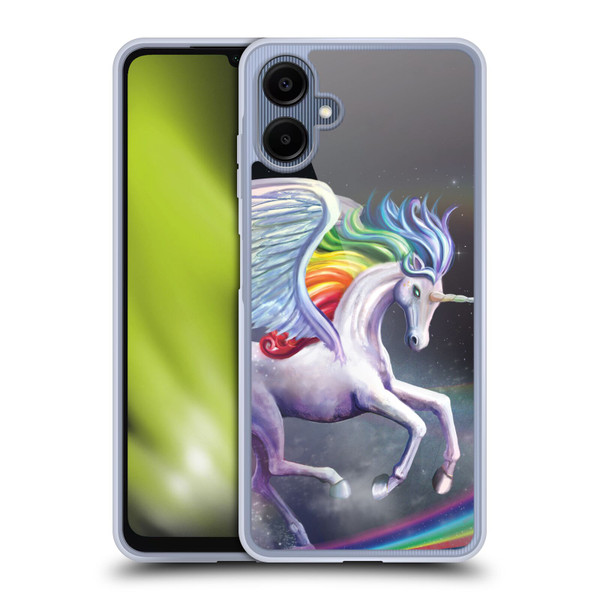 Rose Khan Unicorns Rainbow Dancer Soft Gel Case for Samsung Galaxy A06 4G / 5G