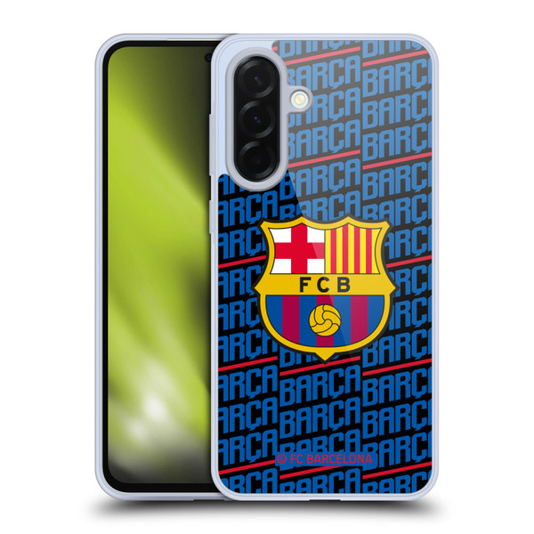 FC Barcelona Crest Patterns Barca Soft Gel Case for Samsung Galaxy A36 5G