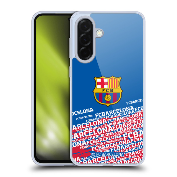 FC Barcelona Crest Impact Soft Gel Case for Samsung Galaxy A36 5G