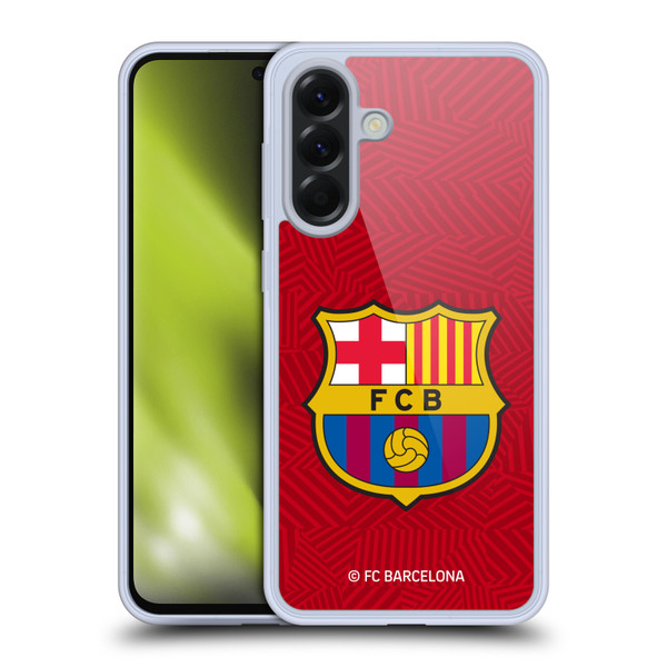 FC Barcelona Crest Red Soft Gel Case for Samsung Galaxy A56 5G
