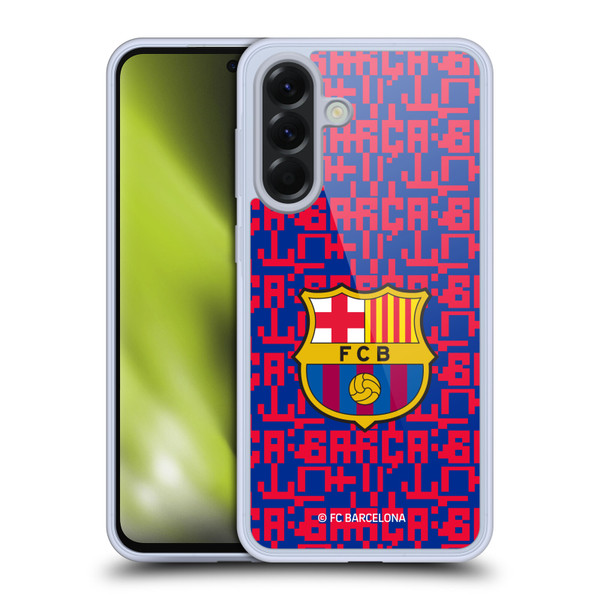 FC Barcelona Graphics Pattern Soft Gel Case for Samsung Galaxy A56 5G