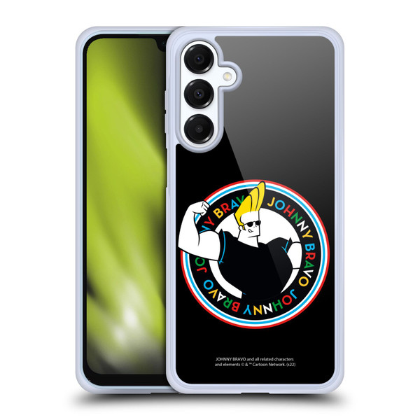 Johnny Bravo Graphics Logo Soft Gel Case for Samsung Galaxy A16 5G & MagSafe