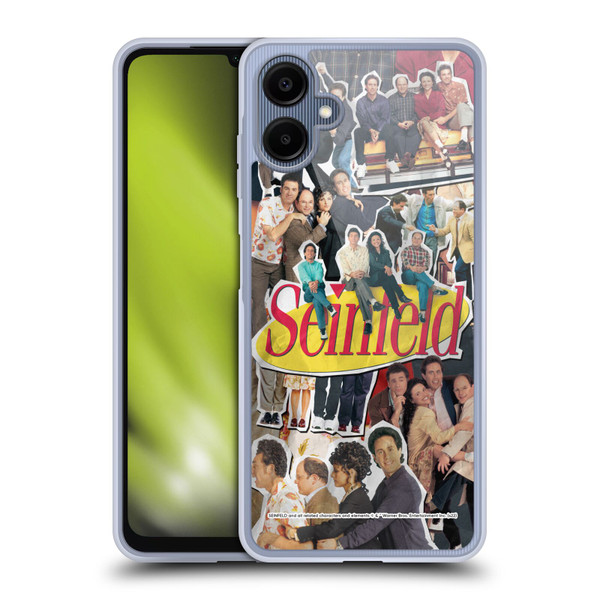 Seinfeld Graphics Collage Soft Gel Case for Samsung Galaxy A06 4G / 5G
