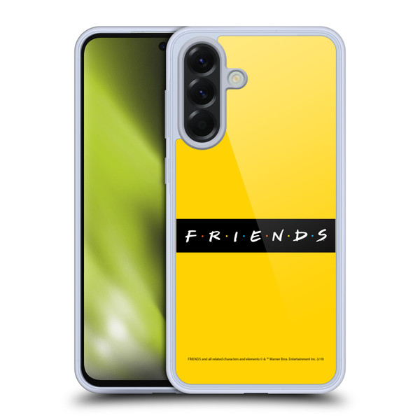 Friends TV Show Logos Pattern Soft Gel Case for Samsung Galaxy A56 5G