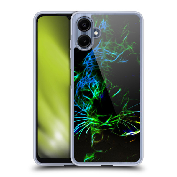 Simone Gatterwe Animals Neon Leopard Soft Gel Case for Samsung Galaxy A06 4G / 5G
