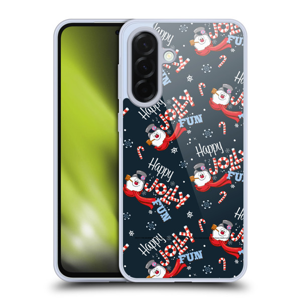 Frosty the Snowman Movie Patterns Pattern 7 Soft Gel Case for Samsung Galaxy A36 5G