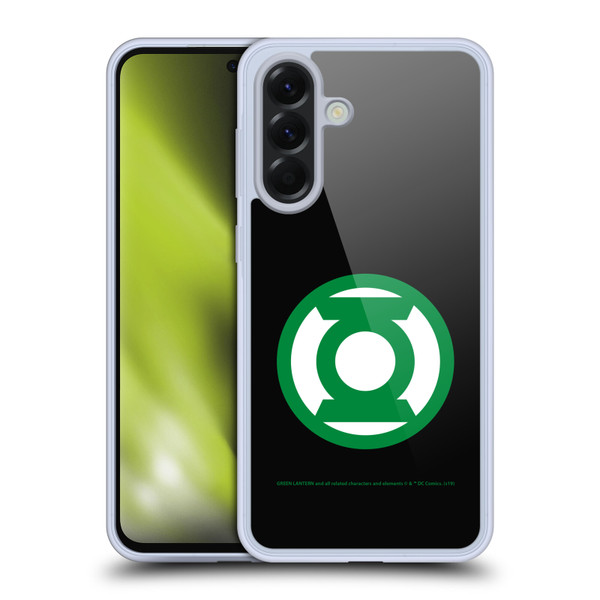 Green Lantern DC Comics Logos Black Soft Gel Case for Samsung Galaxy A56 5G