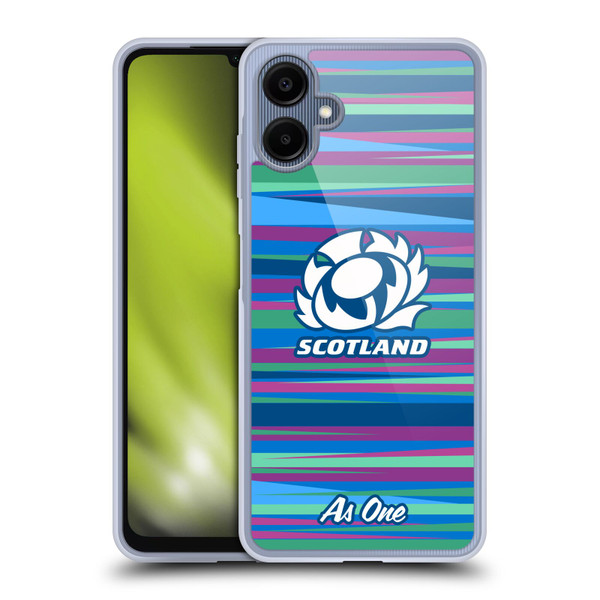 Scotland Rugby Graphics Training Pattern Soft Gel Case for Samsung Galaxy A06 4G / 5G