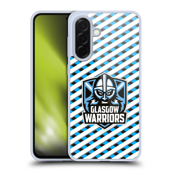 Glasgow Warriors Graphics Stripes Soft Gel Case for Samsung Galaxy A36 5G