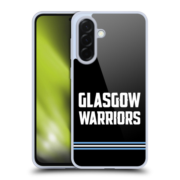 Glasgow Warriors Logo Text Type Black Soft Gel Case for Samsung Galaxy A36 5G