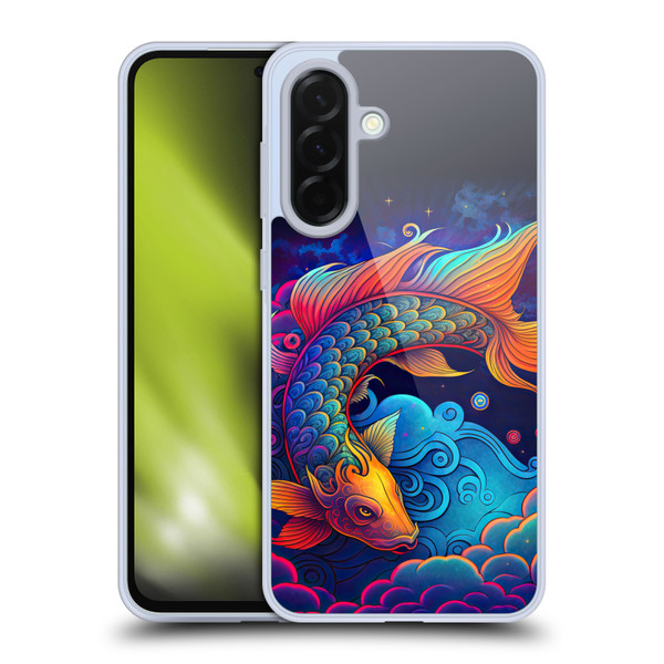 Wumples Cosmic Animals Clouded Koi Fish Soft Gel Case for Samsung Galaxy A36 5G