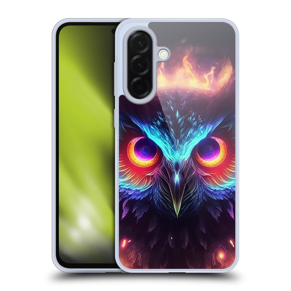 Wumples Cosmic Animals Owl Soft Gel Case for Samsung Galaxy A36 5G